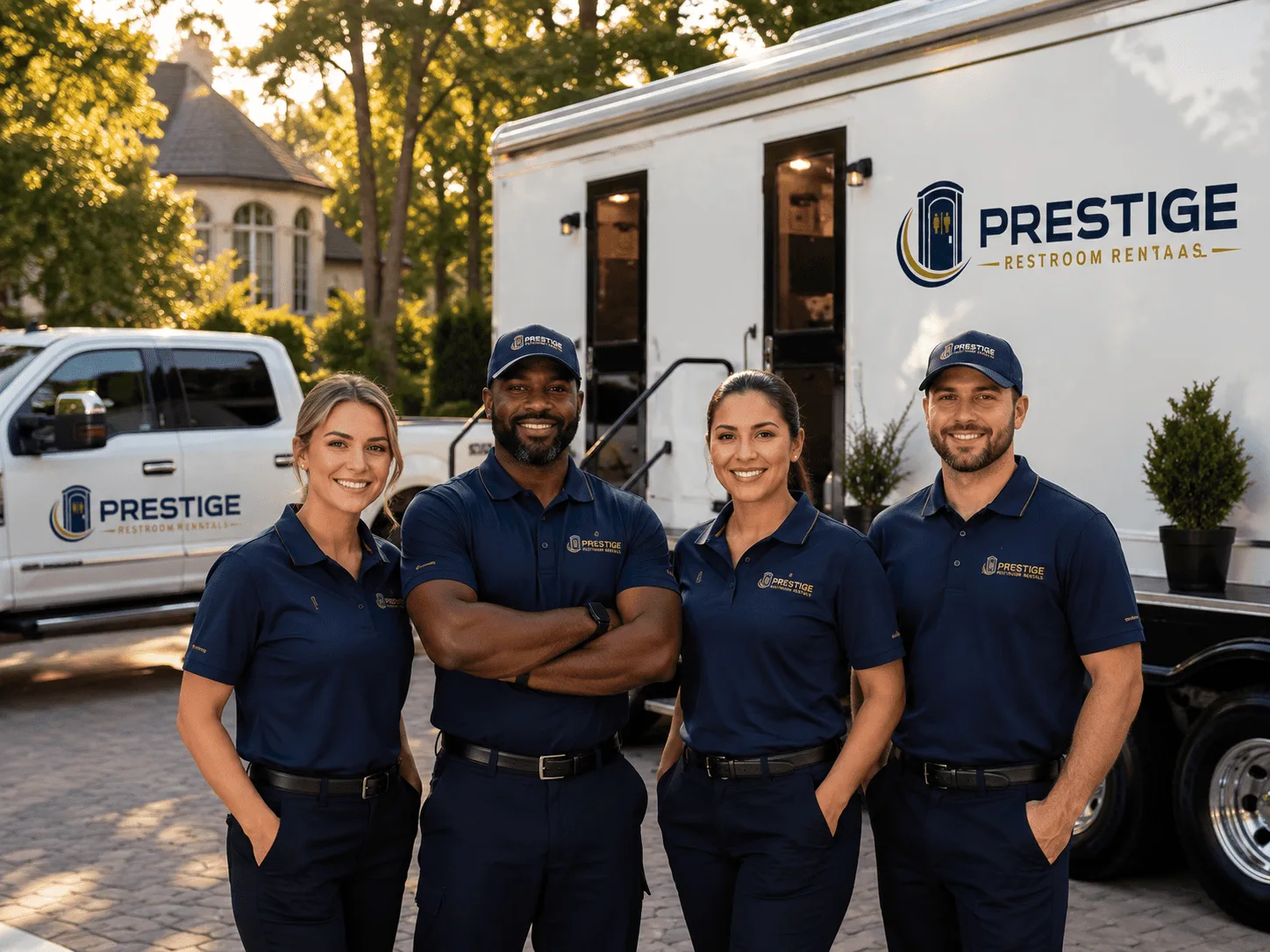 Trusted Luxury Portable Restrooms company in Saint David, IL